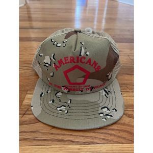 Operation Desert Storm Americans In Pursuit Of Peace Pentagon Trucker Hat Snap